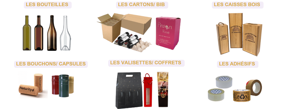 photo de la gamme packaging EVV 