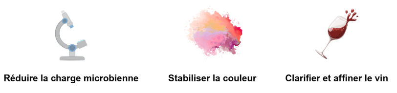 La stabilisation de la matière colorante
