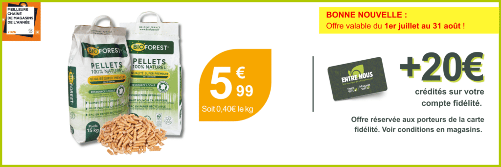 Offre valable du 1er juillet au 31 août