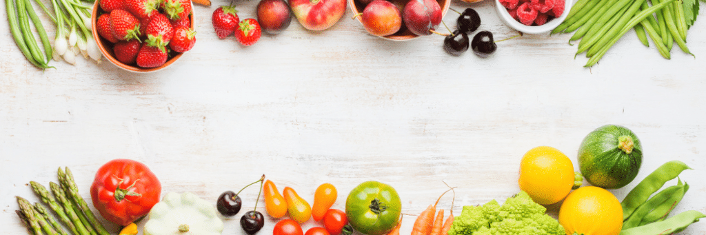 Fruits de saison et légumes d'été prêts à être bien conservés !