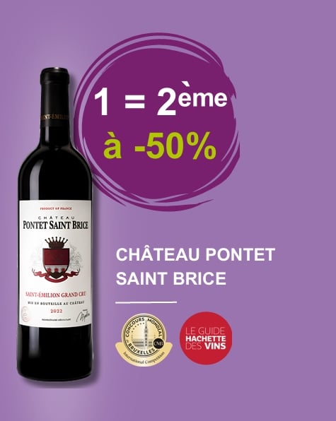 Château Pontet saint Brice : 1=2ème à -50%